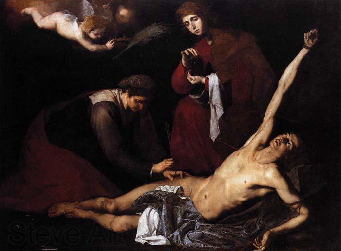 Jusepe de Ribera St Sebastian Tended by the Holy Women Germany oil painting art